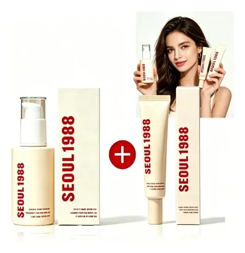 Duo Serum Y Crema De Ojos Seoul1988 Antienvejecimiento