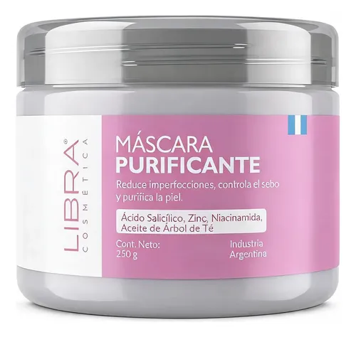 Libra Mascara Facial Purificante Reduce Imperfecciones 250g