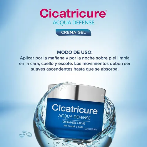 Crema Facial Cicatricure Acqua Defense