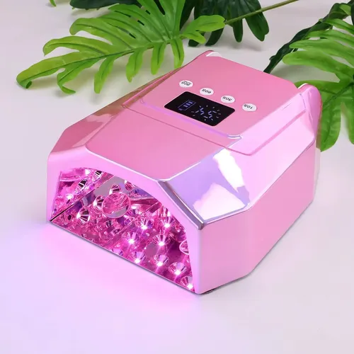 Cabina Uñas Uv Led Profesional Rosa Manicuría