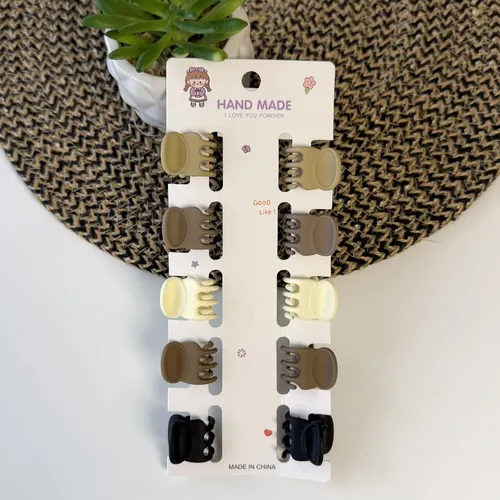 60 Mini Broches Pinzas Para Pelo Cabello Importados X Mayor