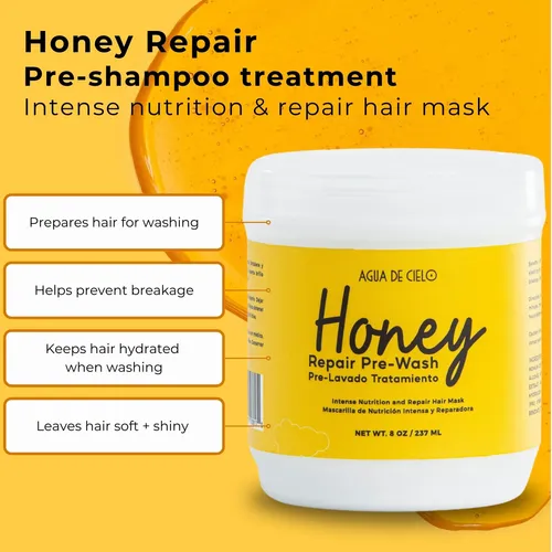 Mascarilla Capilar Agua De Cielo Honey Repair Pre-shampoo 23