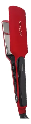 Plancha De Pelo Revlon 220° Placas 4.5 Cm. Recubrimiento Titanio – Roja