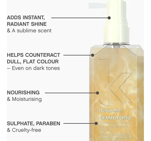 Spray De Brillo Reparador Kevin.murphy Shimmer.shine 100ml