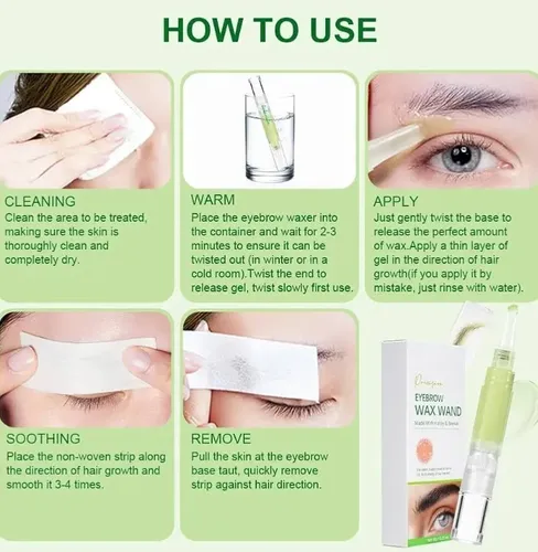 Lapiz De Cera Depilatoria Para Cejas.