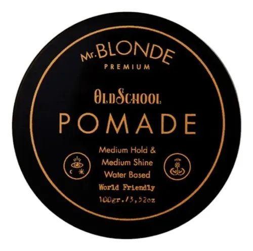 Cera Pomade Para Peinar Mr Blonde Barber 100grs Full