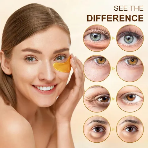 Parche De Ojos 24k Con Colágeno Aivoch 10 Pares