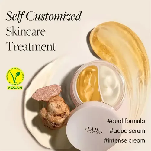 Set Facial D'alba Serum   Cream Con Extracto De Trufa