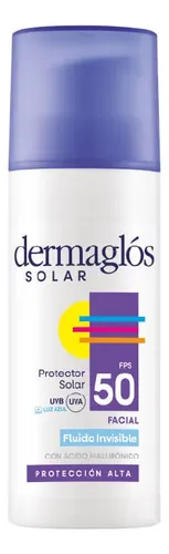 Protector Solar Facial Dermaglos Fuido Invisible Fps 50 X…