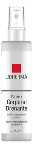 Formula Corporal Drenante Lidherma Cafeina Fitoactivos 100ml