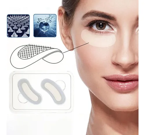 Qparches Micro Para Ojos, Parches Antiarrugas – 2 Piezas Mi