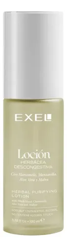 Loción Herbácea Descongestiva Con Hamamelis 100ml Exel Todo Tipo De Piel Día/noche