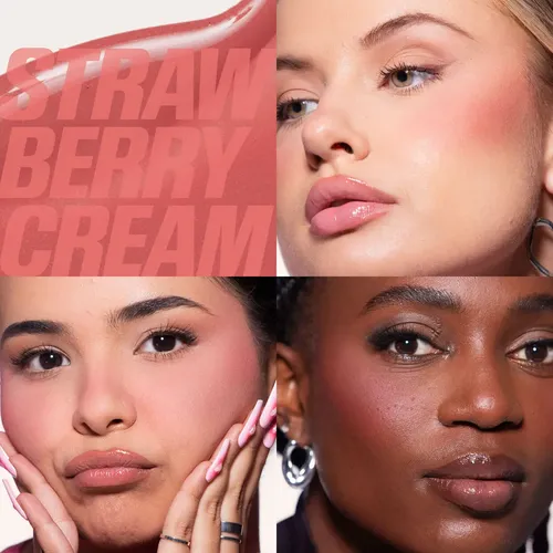 Huda Beauty- Baby Blush Duo. Rose & Berry Tono Del Maquillaje Rose-berry