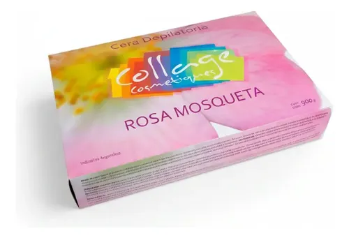 Cera Depilatoria Profesional Rosa Mosqueta 900gr Collage X3