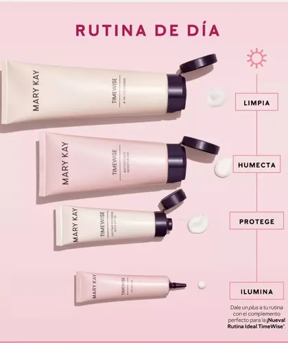 Mary Kay Timewise Loción Facial Humectante Con Antioxidantes Combinada A Grasa Día/noche