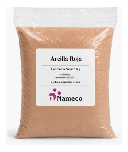 Arcilla Roja – 5 Kg – Uso Cosmetico