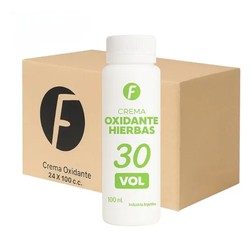 Pack Crema Oxidante Frilayp 30 Vol X100ml X 24/uni Tono 3/0