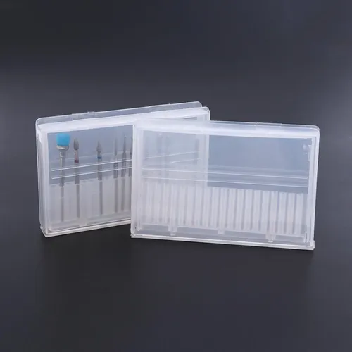 Caja Transparente De Brocas Para Limas De 3/32 Pulgadas
