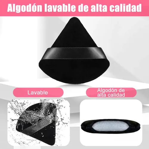 Kit Of 12 Triangular Makeup Sponges Powder Beauty Blender