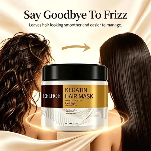 2 Mascarillas Colágeno Cabello Dañado Hidrata