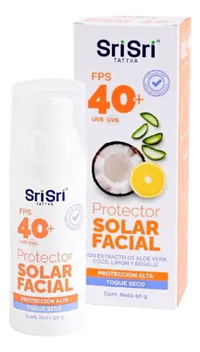 Protector Solar Spf 40 Toque Seco Sin Parabenos.