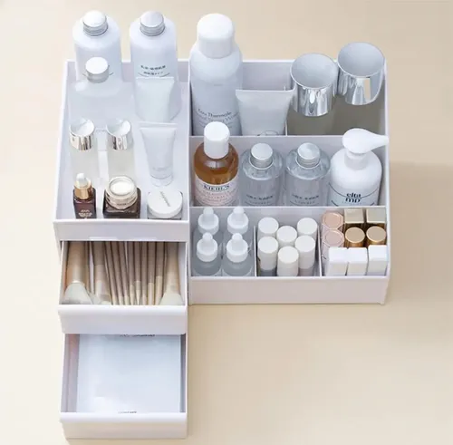 Organizador Exhibidor Cajones Para Cosmetico Maquillaje Baño