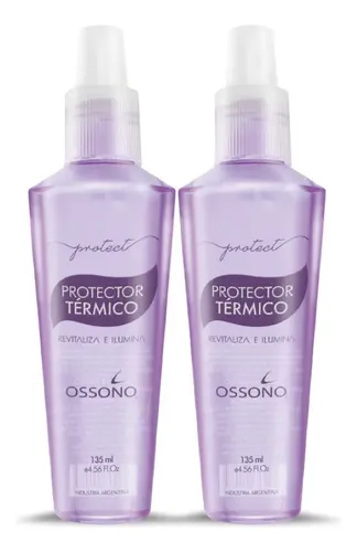 Protector Termico Ossono Revitaliza Ilumina X 135 Ml Kit X2