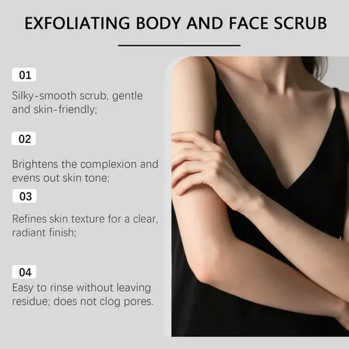 Exfoliante Aloe Vera Rostro Cuerpo Hidratante 300g Piel Lumi