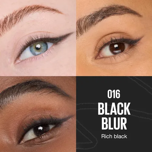 Lápiz Delineador 2 En 1 Maybelline Black Blur
