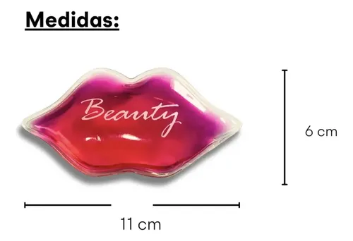Parches De Labios Gel Frío Hidratantes X2 U Reutilizable