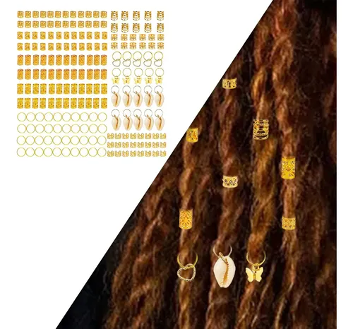 Anillos Para El Pelo En Espiral, Paquete De 202 Unidades