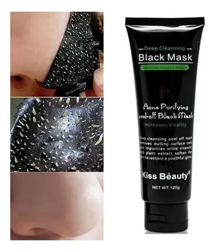 Mascarilla Facial Peel Off Black Mask Purifica Acne Facial Todo Tipo De Piel
