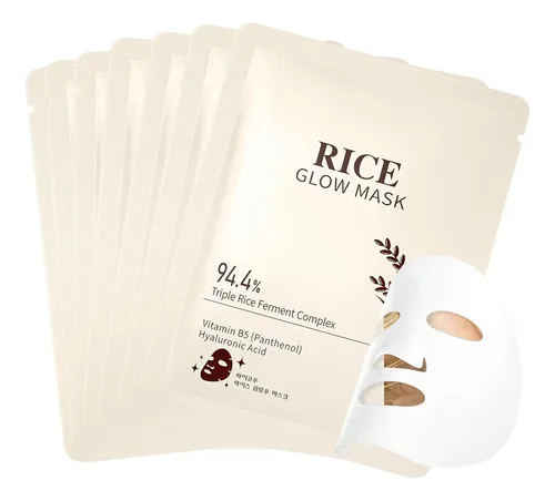 Mascarilla De Arroz Hidratante 94,4% Extracto Fermentado