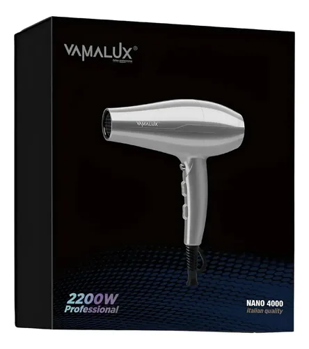 Secador De Pelo Nano 4000 Vamalux Profesional 2300w