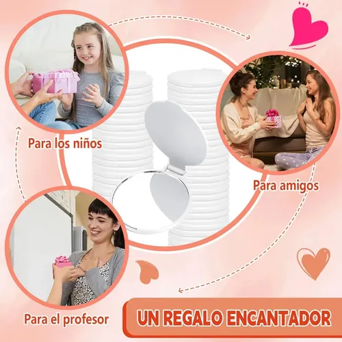Piezas Espejos De Bolsillo, Mini Espejos De Mano Novo Modelo