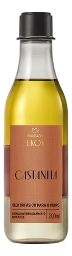 Oleo Aceite Trifásico Corporal Castaña Ekos Natura Vegano