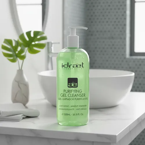Idraet Purifying Gel Cleanser. Gel Limpieza Piel Grasa 500ml