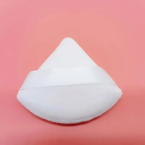 %^ X Borla Puff Esponja Maquillaje Polvo Triangular Kit @