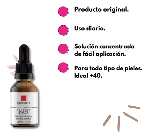 Lidherma Dmae Concentrado Tensor Reafirmante Antiarrugas