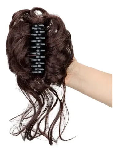 Extensión De Cabello Con Forma De Cola De Caballo Rizada Con
