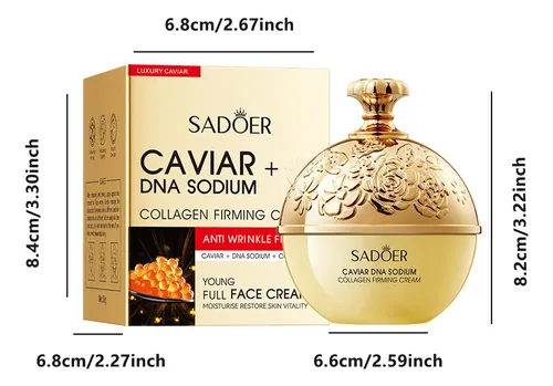 Crema Facial Sadöer Caviar Colágeno Antiarrugas