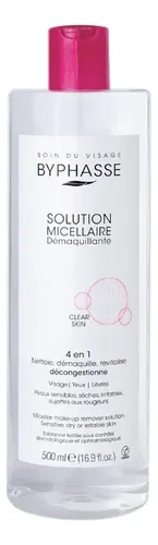 Desmaquillante Solucion Micelar Hipoalergénico 500 mL Byphasse