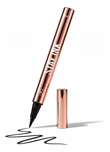 Debby Rose Stay Ink Negro Color Duradero Delineador