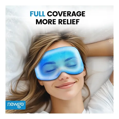 Newgo Mascarilla De Gel 3d Para Ojos, Refrescante Y Suave