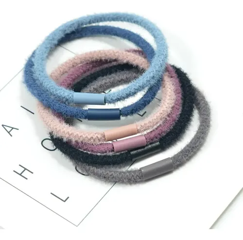 Banda Elástica Para El Cabello Cinta Suave 5mm 20 Piezas /