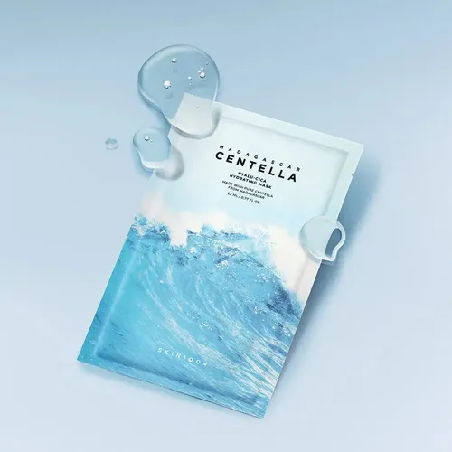 Skin1004 Madagascar Centella Hyalu-cica Hydrating Mask 5pz Tipo de piel Todo tipo de piel