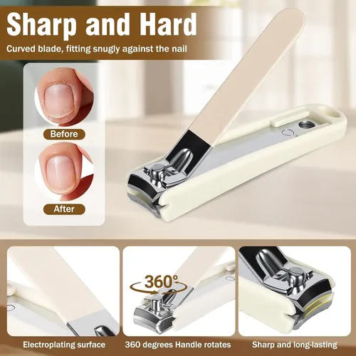 Set De Manicura 7 En 1 Pisemuak Con Estuche De Viaje