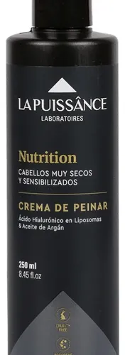 La Puissance Nutrition Argan Crema De Peinar Pelo X 250ml
