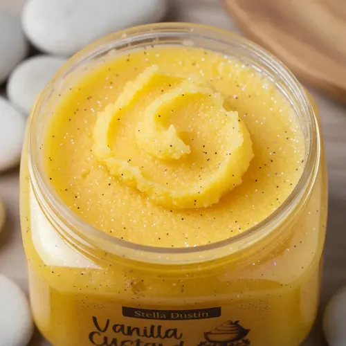 Exfoliante integral Stella Dustin 500 g | Crema de vainilla