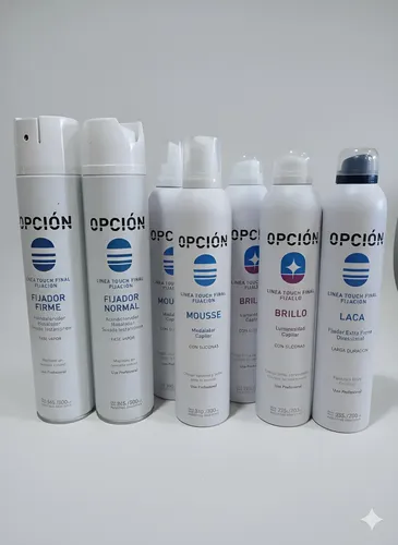 Opcion 2 Spray F/n 2 Mousse 2 Brillos 1 Laca